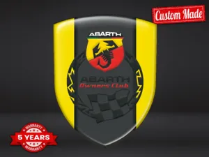 Fiat Abarth Car Emblem Max Resilient Elegant Pro Performance